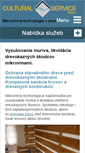 Mobile Screenshot of cultural-service.sk